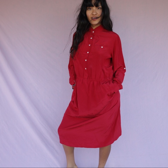 Me. Chaus Silk Dress - Picture 2 of 7